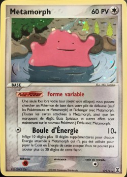 Carte Pokémon: Metamorph