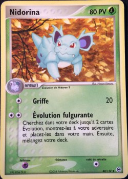 Carte Pokémon: Nidorina