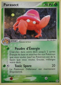 Carte Pokémon: Parasect