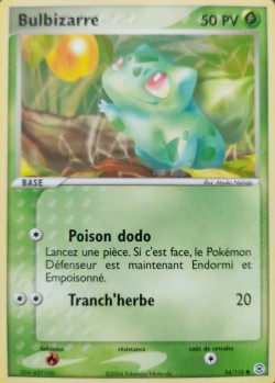 Carte Pokémon: Bulbizarre