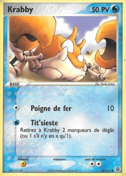 Carte Pokémon: Krabby