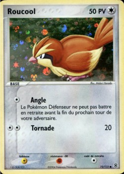 Carte Pokémon: Roucool