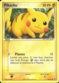 Carte Pokémon: Pikachu