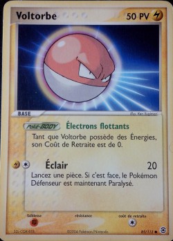 Carte Pokémon: Voltorbe