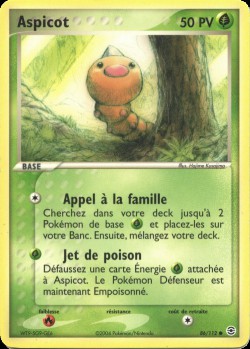 Carte Pokémon: Aspicot