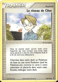 Carte Pokémon: Le réseau de Cileo