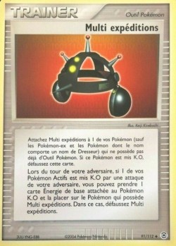 Carte Pokémon: Multi expéditions