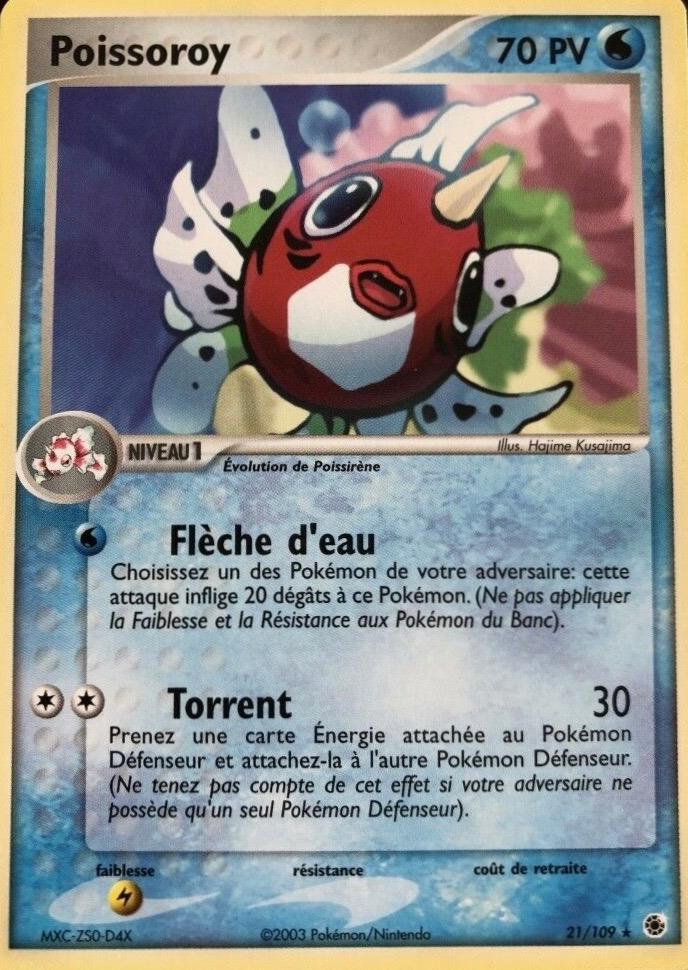 Carte Pokémon: Poissoroy