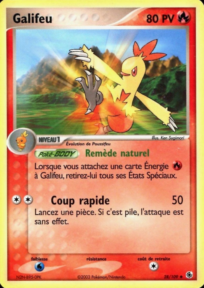 Carte Pokémon: Galifeu