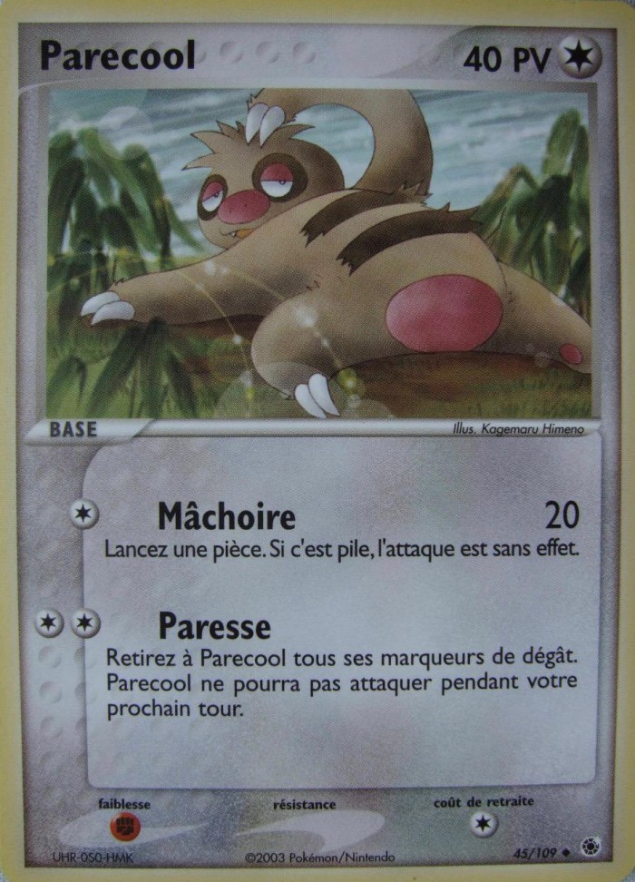 Carte Pokémon: Parecool