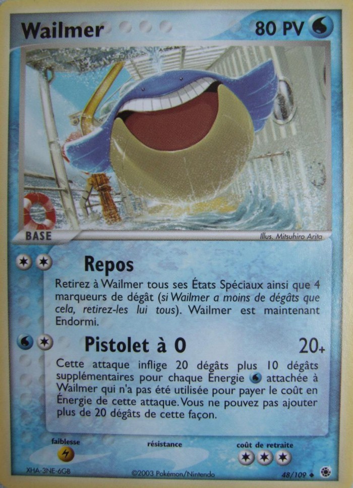 Carte Pokémon: Wailmer