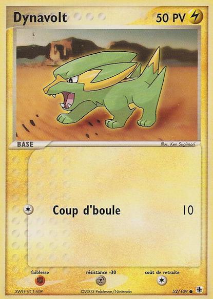 Carte Pokémon: Dynavolt