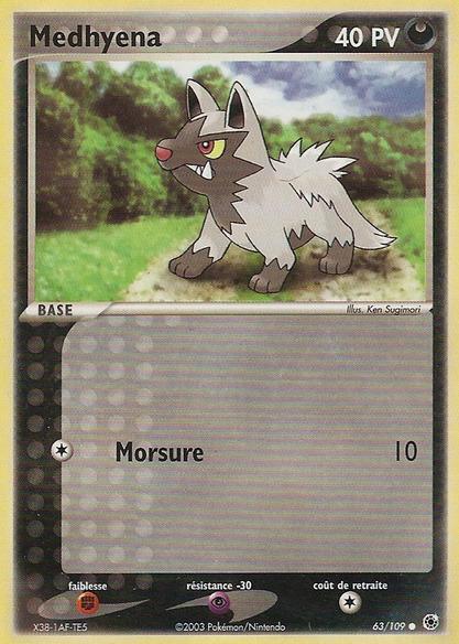 Carte Pokémon: Medhyena