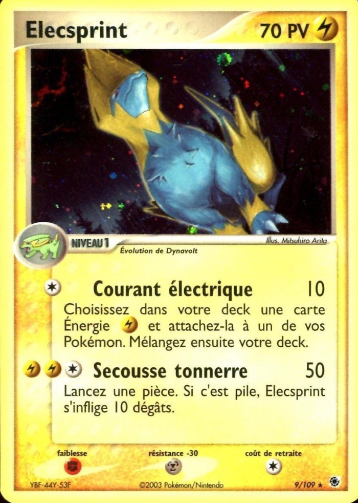 Carte Pokémon: Elecsprint