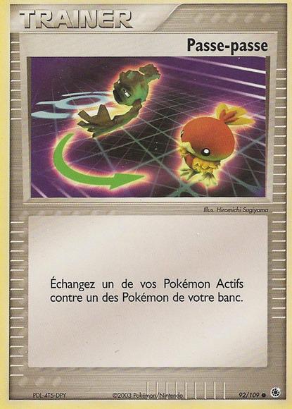 Carte Pokémon: Passe-passe