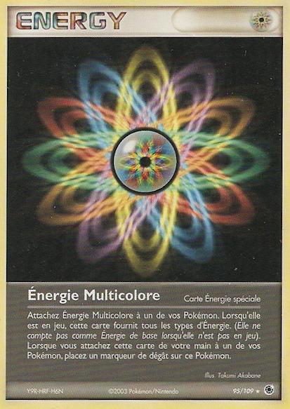 Carte Pokémon: Énergie Multicolore