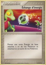 Carte Pokémon: Échange d'énergie