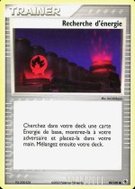 Carte Pokémon: Recherche d'Énergie