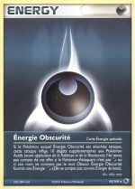 Carte Pokémon: Énergie obscurité