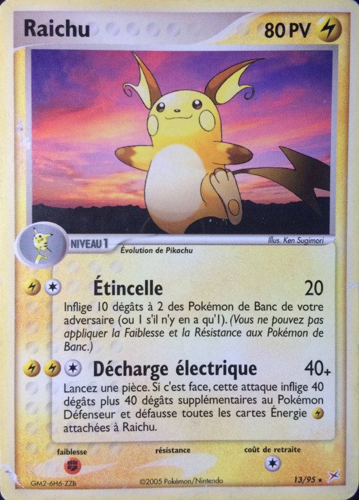 Carte Pokémon: Raichu