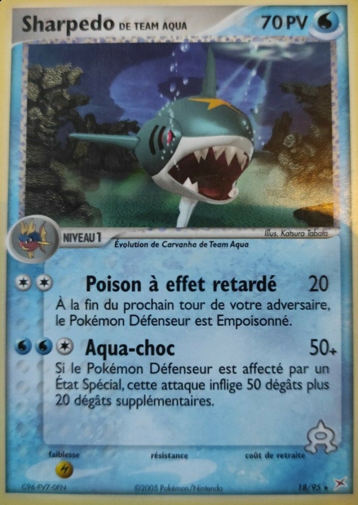 Carte Pokémon: Sharpedo de Team Aqua