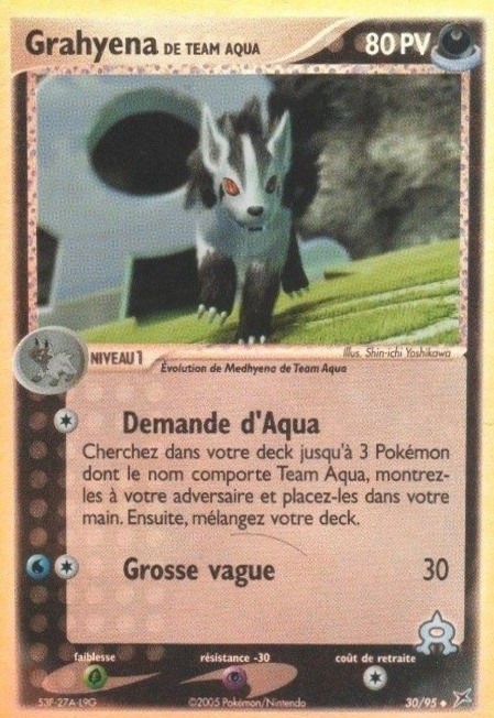 Carte Pokémon: Grahyena de Team Aqua