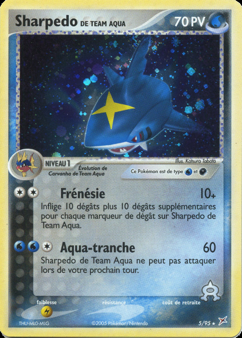 Carte Pokémon: Sharpedo de Team Aqua