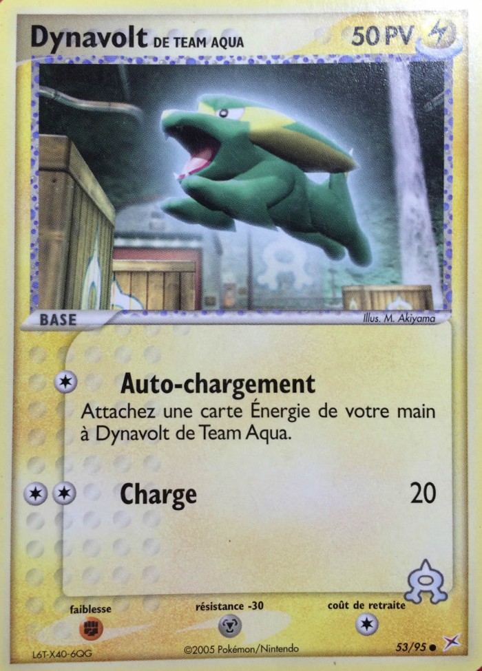 Carte Pokémon: Dynavolt de Team Aqua