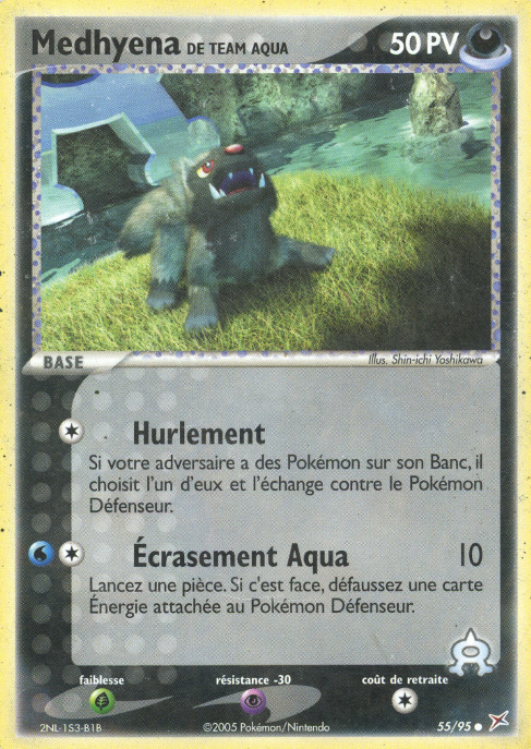 Carte Pokémon: Medhyena de Team Aqua