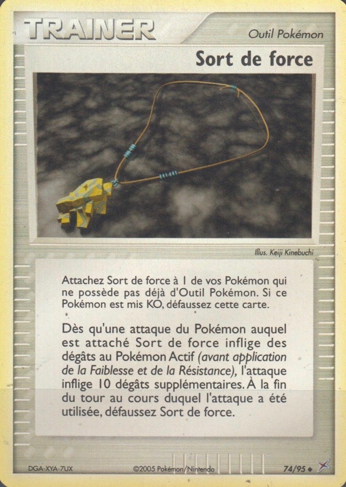 Carte Pokémon: Sort de force