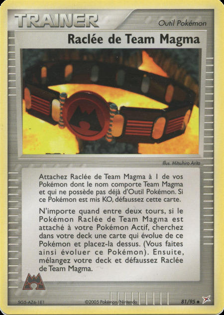 Carte Pokémon: Raclée de Team Magma