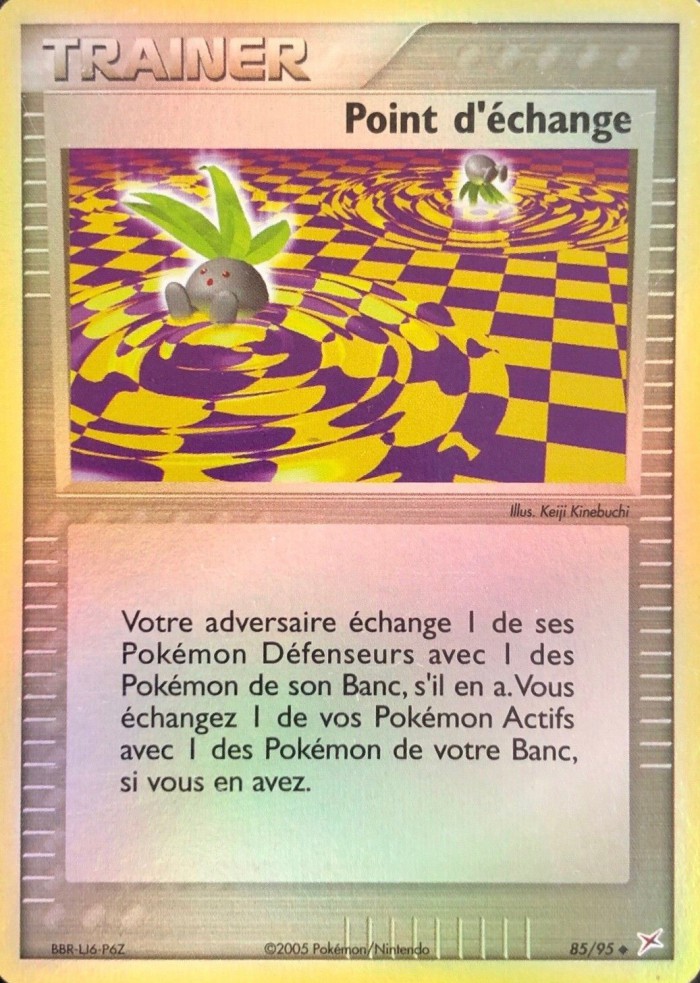 Carte Pokémon: Point d'échange