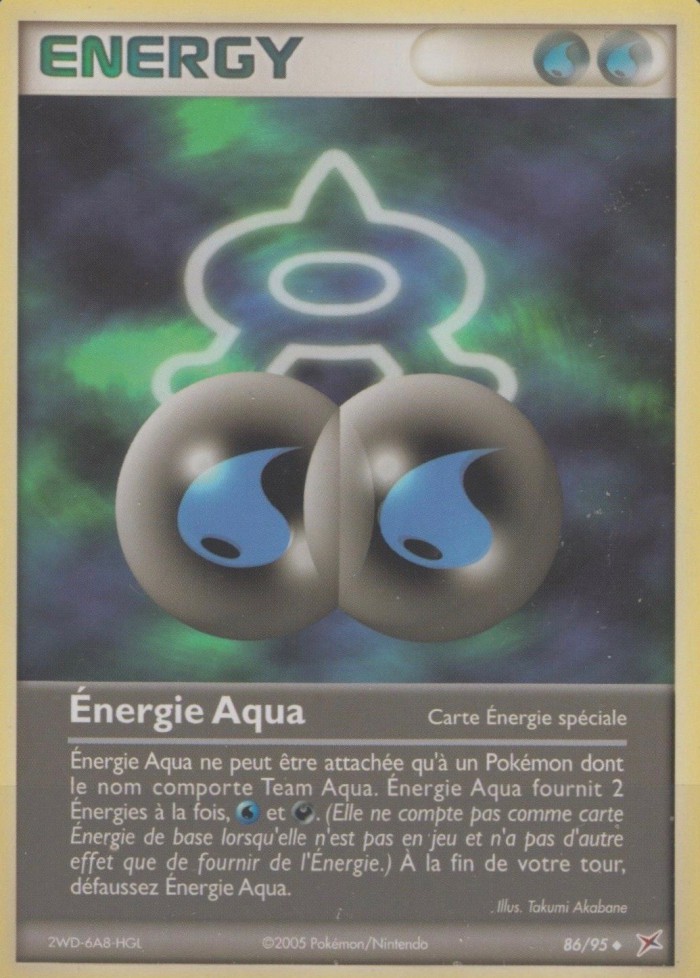 Carte Pokémon: Énergie Aqua