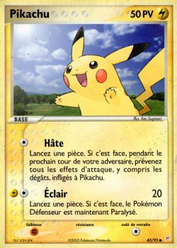 Carte Pokémon: Pikachu