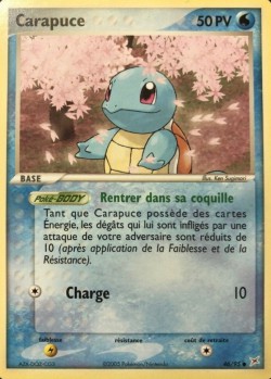 Carte Pokémon: Carapuce