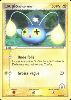 Carte Pokémon: Loupio de Team Aqua