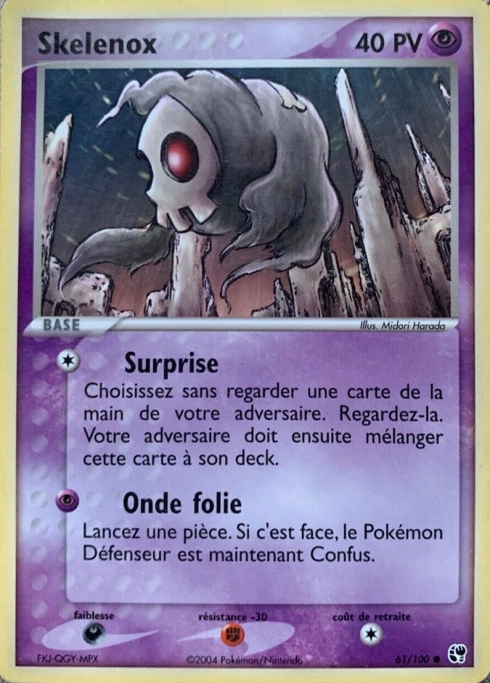 Carte Pokémon: Skelenox