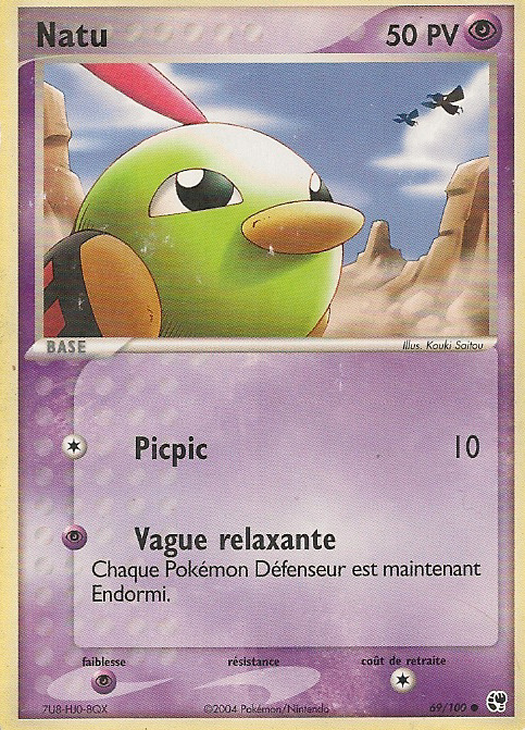 Carte Pokémon: Natu