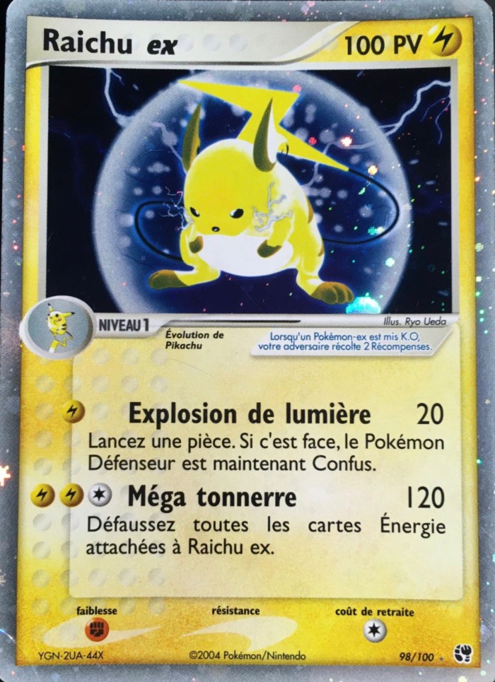 Carte Pokémon: Raichu ex