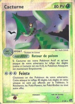 Carte Pokémon: Cacturne