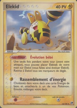 Carte Pokémon: Elekid