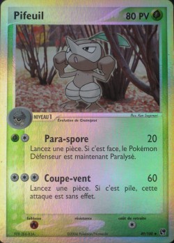 Carte Pokémon: Pifeuil