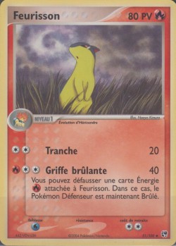 Carte Pokémon: Feurisson