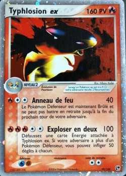 Carte Pokémon: Typhlosion ex