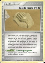 Carte Pokémon: Fossile racine