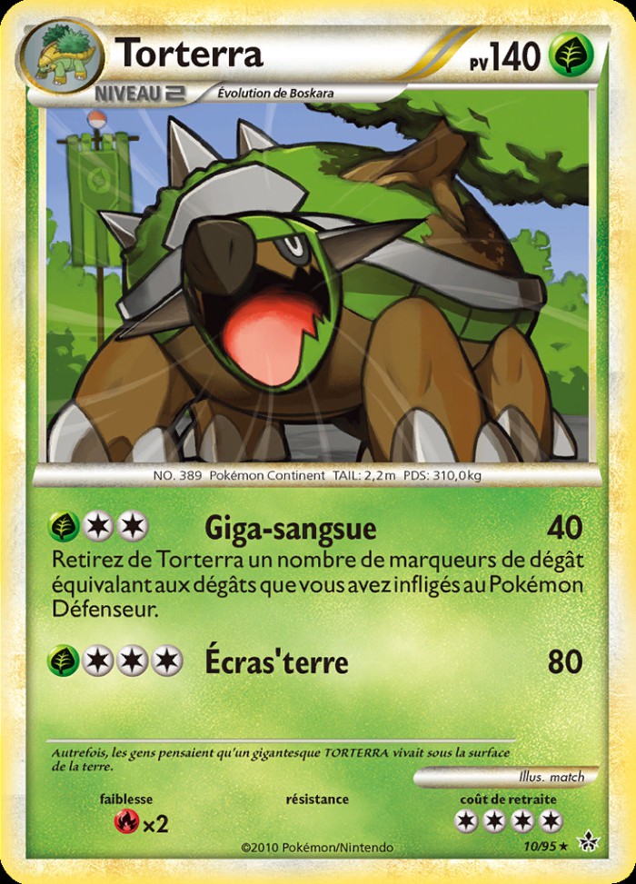 Carte Pokémon: Torterra