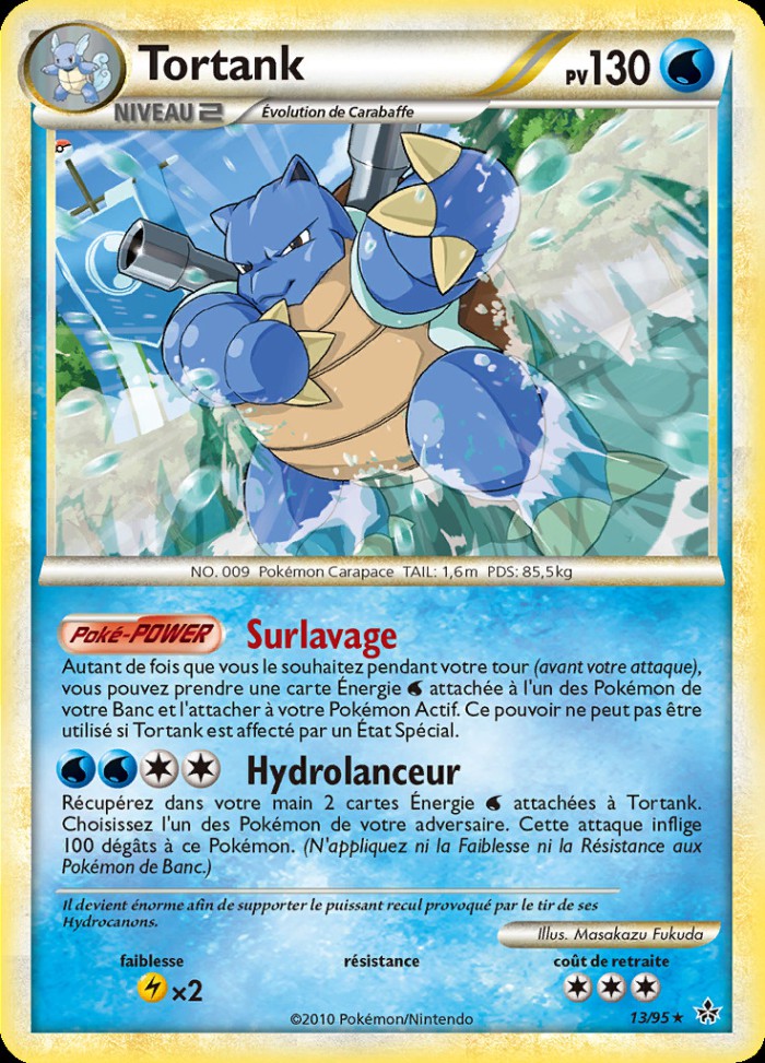 Carte Pokémon: Tortank