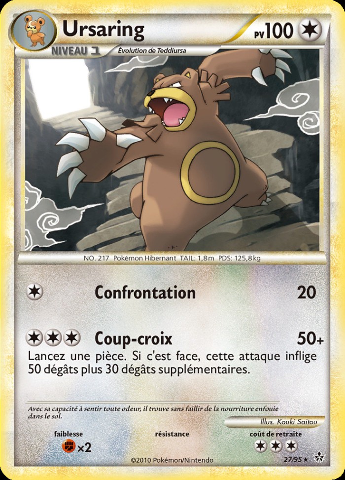 Carte Pokémon: Ursaring