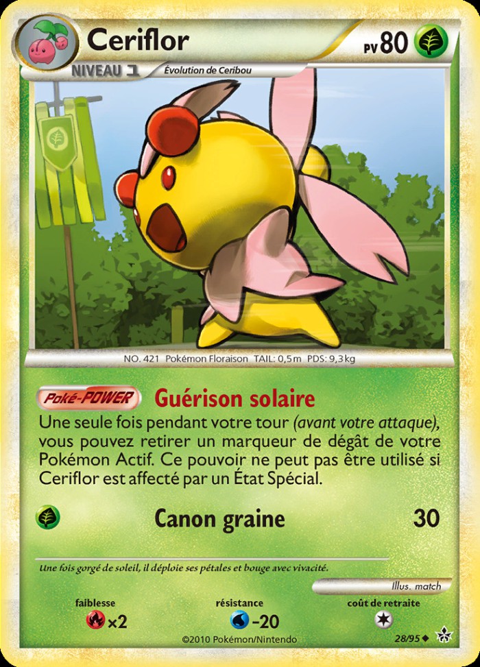 Carte Pokémon: Ceriflor