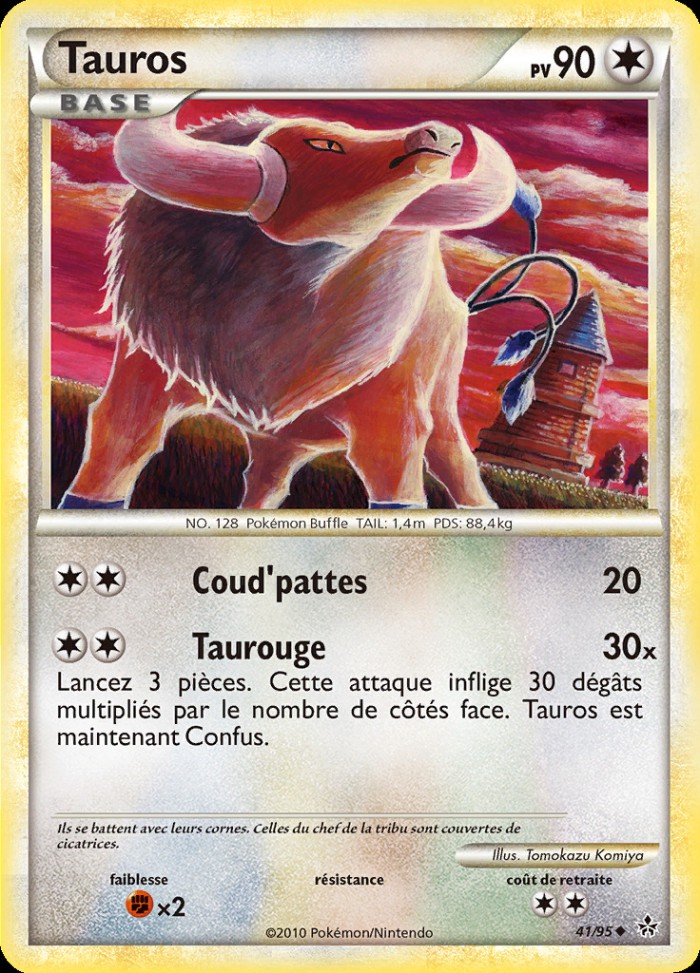 Carte Pokémon: Tauros